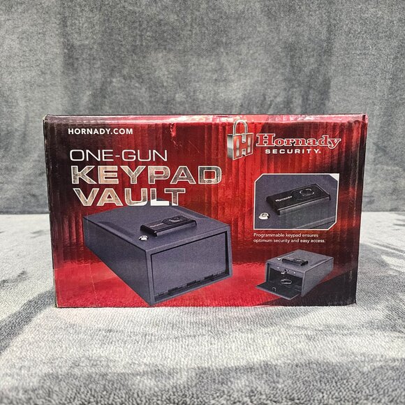 Hornady One Gun Keypad Vault Safe programmable keypad 16 gauge Steel 95433 - Picture 3 of 9